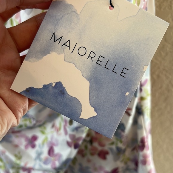 MAJORELLE Melville Mini Dress watercolor multi - Picture 7 of 11